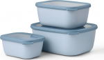 Mepal Cirqula Multi-Bowl Set 3-pcs, nordic blue