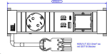 Bachmann POWER FRAME - Steckdosenleiste (Flush mounting)