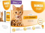 Eukanuba IAMS Delights Kitten Chicken in gravy - wet cat food - 12 x 85g
