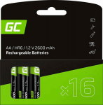 Green Cell Akumulator AA / R6 2600mAh 16 szt