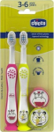 Chicco 174744 TOOTHBRUSH DO HIPPI TEETH I PANDA 3-6L