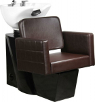 Gabbiano GABBIANO HAIRDRESSING WASH UNIT ANKARA BROWN