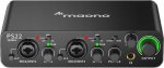 Maono Sound Card Audio Interface Sound Card Music Mixer Vlog 2x Xrl Trs / Maono Ps22