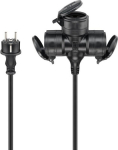 Wentronic Goobay outdoor extension cord 3x Schuko 5 m