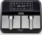 Kenwood Electronics Kenwood HFM20.000MB fryer Double 8 L Stand-alone 1700 W Hot air fryer Black