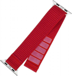 Fixed | Sporty Strap for Apple Watch 42/44/45mm | 160-210 mm | Red | Nylon