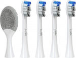 Lovio LVTB124WH-HM SonicProtect PRO Toothbrush Heads Medium White
