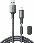 Kabel USB Joyroom USB-A - USB-C 1.2 m Szary (JYR1120)