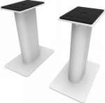 ?KAU KANTO AUDIO 9" UNIVERSAL DESKTOP SPEAKER STAND, WHITE (PAIR)