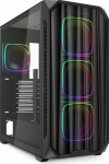 Sharkoon Geh&auml;use AK5M RGB ATX 1xMetall schwa