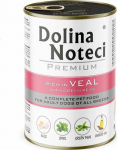 Dolina Noteci Premium a can of veal with green peas 400 g