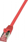 LogiLink kat.6 S/FTP 10.0m czerwony - kabel LogiLink S/FTP kat6 10.0m czerwony