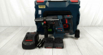 BOS Hammer Bosch Bosch Cordless Rotary Hammer GBH 18 V-26 F Professional, 18 Volt&nbsp;(blue / black, L-BOXX, 2x Battery 5.0 Ah)