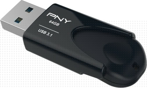 Pendrive PNY Attach&eacute; 4 3.1, 64 GB (FD64GATT431KK-EF)