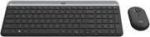 Log Logitech MK470 Slim Wireless Keyboard and Mouse Combo, USB, CH Layout, grau (920-009192)