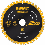 Dewalt DT20433 Saw blade for wood 210x30mm 40 teeth