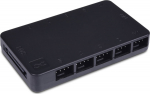 Alphacool Core 10x 4-Pin PWM Splitter - schwarz