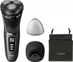 Philips Wet or Dry electric shaver S3343/13, Wet&Dry, PowerCut Blade System, 5D Flex Heads, 60min shaving / 1h charge, 5min Quick Charge
