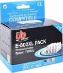 UPrint UPrint ink compatible ink / Ink z C13T02W64010, 502XL, T02W640, CMYK, 1x550 + 3x470s, 1x13.2+3x10.2ml, E-502XL-PACK, dla Epson XP-5