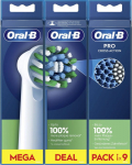 Oral-B Pro Cross Action - replacement brushes, 9 pcs