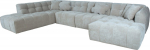 Corner sofa FORTE U-shape LC, beige