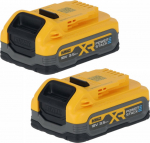 DEWALT BATTERY 18V 3.5Ah POWERSTACK DCBP318S2 2szt
