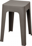 Home Styling Collection Light plastic stool, 33 x 33 x 47 cm