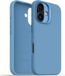 Decoded AntiMicrobial Silicone Backc. iPhone 16 Plus Light Blue