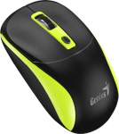 Genius Computer Technology Genius Mouse Wireless mouse, NX-7123, black and green, Optical, 1200DPI