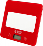 Russell Hobbs RH015711RAR Square digital scale 5kg red