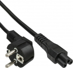 InLine Power cord, C5, EU - Power cord (C5, EU), length: 2 m, fits for: power supply