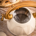 KingHoff KETTLE 2L Z GWIZDKIEM KH-1998 matte beige