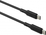 D. Bramante dbramante1928 IT - USB-kabel - 24 pin USB-C till 24 pin USB-C - 2 m - up till 100W charging power - svart