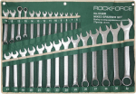 A set of combination wrenches 27el. (6-32mm) on the sheet (2 z rattle)