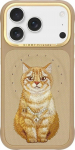 Nimmy Case Nimmy Lucky Fashion Cat MagSafe do iPhone 17 Pro brown