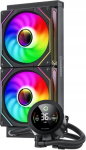 Gamemax CPU Liquid Cooler | ICEBURG 240 DIGITAL BK | Black