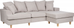 Corner sofa JAMAICA light grey