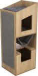 Trixie CityStyle, standing scratching post, dla kota, brown/szary, 105 cm