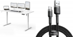Desk SENSE7 NOJO LIGHT White 140 cmx70 cm + kabel usb