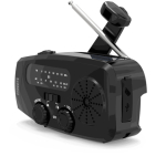 STREETZ S80 Crank Radio Black