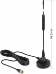 Delock antenna - Radio - 0 dBi - undirected