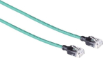 Mercodan KAT6A SLIM UTP 2.0m, Patchkabel Gr&oslash;n, Halogenfri