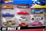 Mattel Hot Wheels - Cars Set Of 10 Random (54886)
