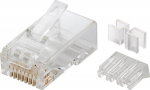 MicroConnect Modular Plug CAT6 Plug 8P8C, Unshielded, 10pcs in one bag