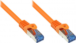 Alcasa Good Connections RNS Patchkabel mit Rastnasenschutz - Cat. 6A - S/FTP - PiMF - halogen free - 500MHz - orange - 20m