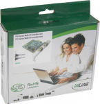 Controller InLine PCIe x1 - 4x Port Serial RS-232 (76623C)