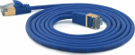 Wantec Wantec Extra d&uuml;nnesCat.7 RohCable SSTP Patch Cable - 0.25 m - Cat.7 RohCable - S/FTP (S- STP) - RJ- 45 - RJ- 45 - blue (7129)