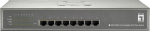 LevelOne PoE+Switch 8xGE PoE unmanaged 240W 19" Metall
