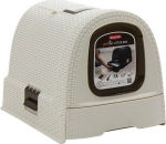 CURVER - Cat litter box - cream/brown