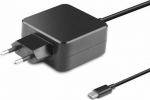 CoreParts USB-C Power Adapter, 45W 5V2A-20V2.25A Plug:USB-C